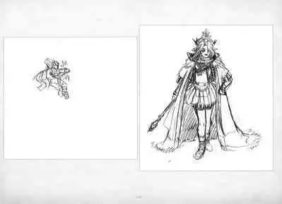 ALICESOFT ORION SCRIBBLES with CROQUIS ULTIMATE EDITION VOL.2 織音計画特別版 ラフ画集