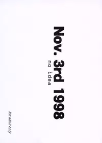 (CR24) [bolze. (rit.)] Nov. 3rd 1998 no idea