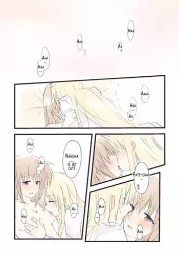 Hazukashii & Tomato Juice (Mahou Shoujo Lyrical Nanoha)[English][NanoFate]