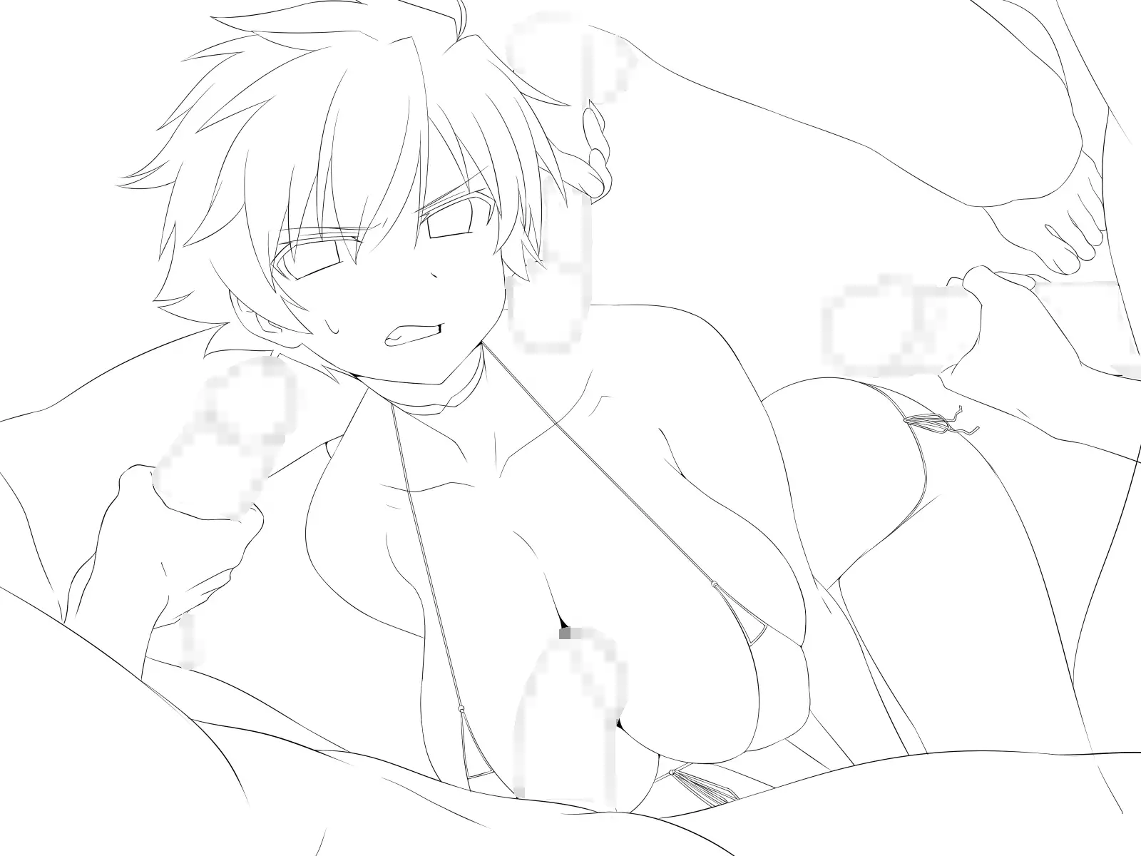 Akunin Oppai Shin Hebijo Hen