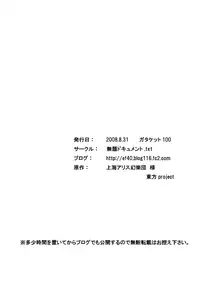 [Mudai Document.txt] Soko made yo!! (Touhou)