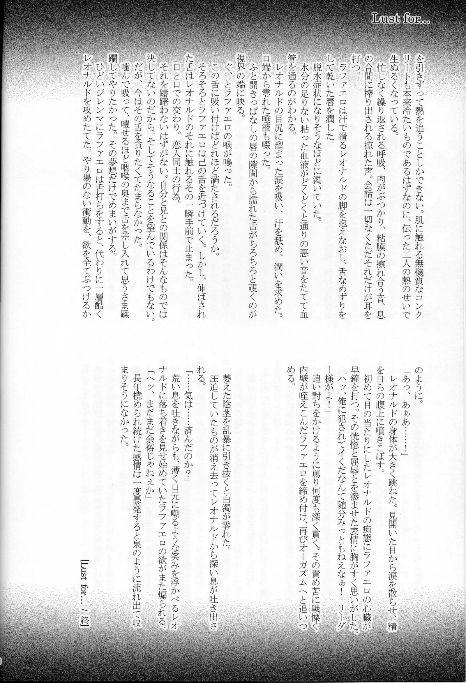 FALLEN - Raph vs Leo - Teenage Mutant Ninja Turtles, TMNT doujinshi