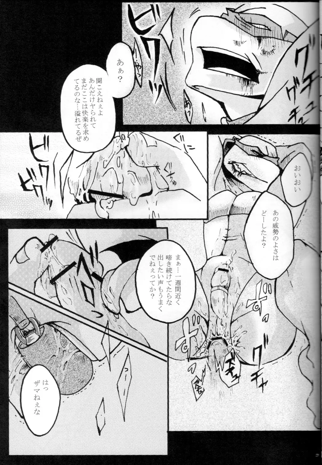 FALLEN - Raph vs Leo - Teenage Mutant Ninja Turtles, TMNT doujinshi