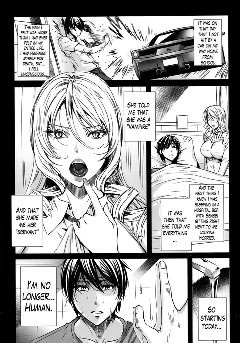 Kyuuketsu Jokyoushi No Kenzoku Seikatsu ~ Lesson with Vampire ~ Ch. 1-10