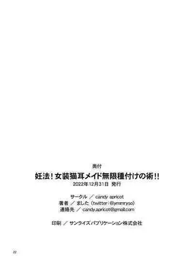 Ninpou! Josou Nekomimi Maid Mugen Tanetsuke no Jutsu!!