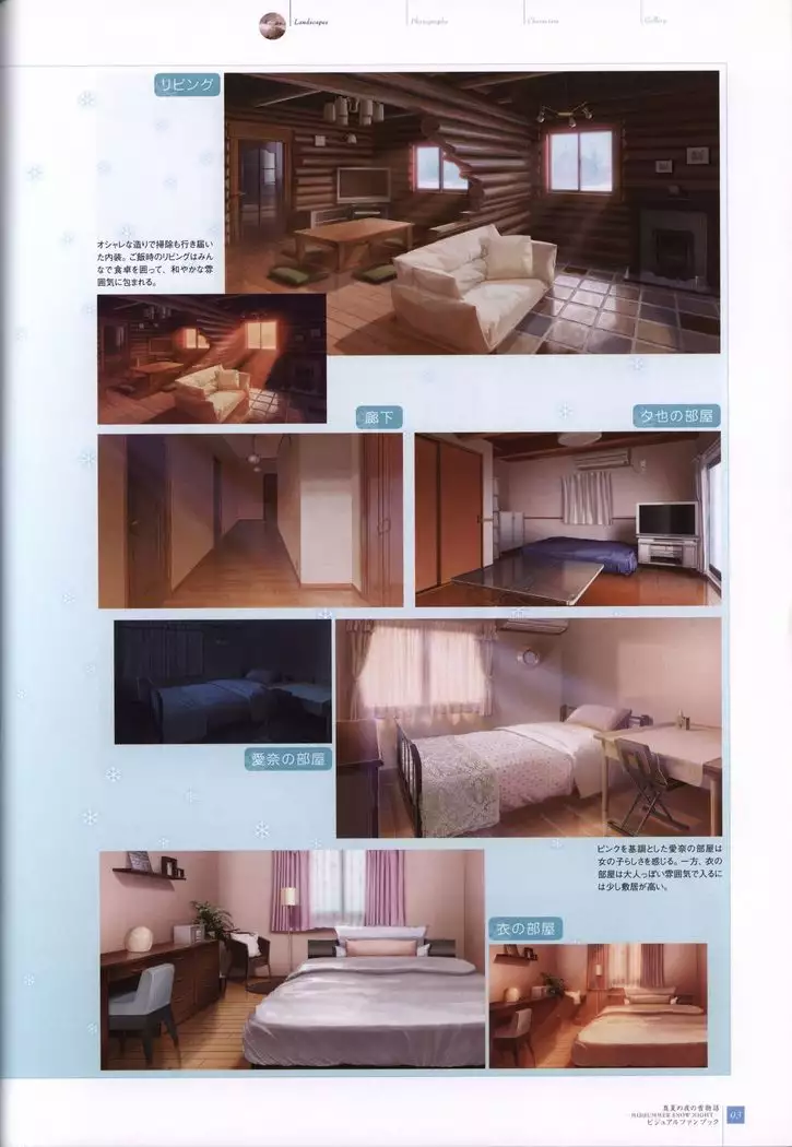 Manatsu no Yoru no Yukimonogatari -MIDSUMMER SNOW NIGHT- Visual Fanbook