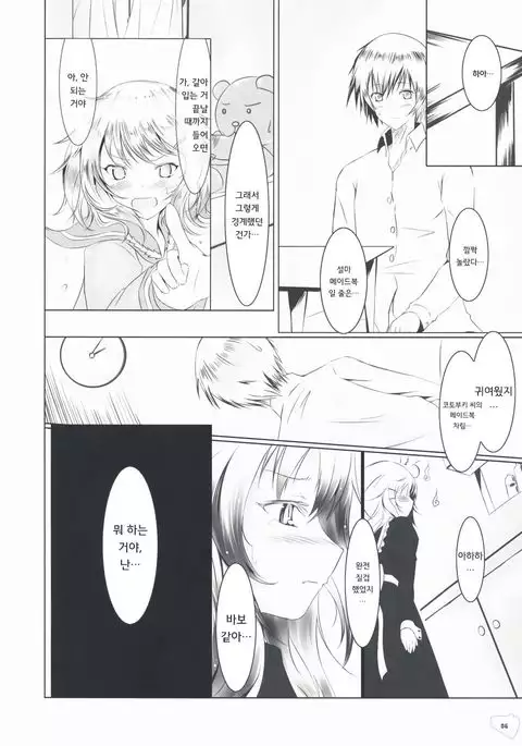 暴走少女と愚鈍な恋人