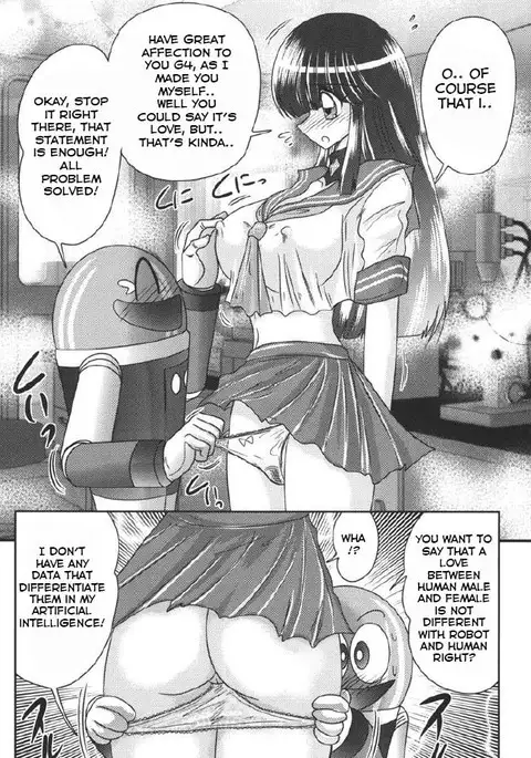 Sailor uniform girl and the perverted robot chapter 1