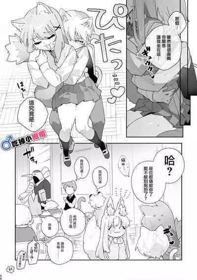 [UsachanGET]♂ ga uke. Neko-chan × neko-kun | 兩隻小貓咪[中文] [橄榄汉化组]
