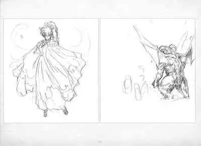 ALICESOFT ORION SCRIBBLES with CROQUIS ULTIMATE EDITION VOL.1 織音計画特別版 ラフ画集