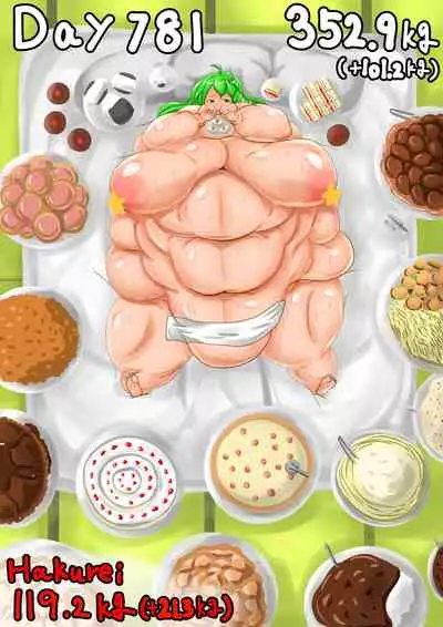 Self-feeding with Sanae. From default to lump