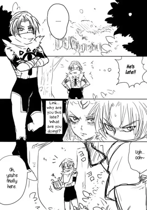 Link to Zelda ga Jun Ai Ecchi suru Manga