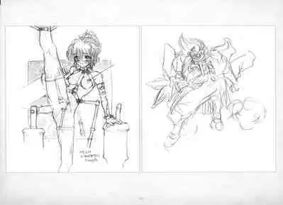 ALICESOFT ORION SCRIBBLES with CROQUIS ULTIMATE EDITION VOL.2 織音計画特別版 ラフ画集