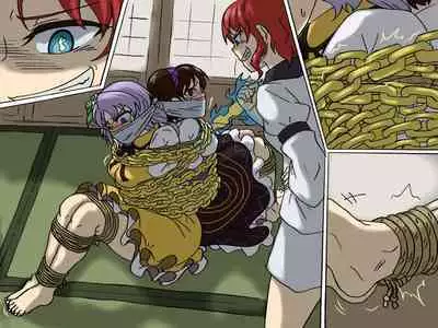 [平らvalley][Skeb]九十九姉妹と雷鼓の受難 (東方Project)