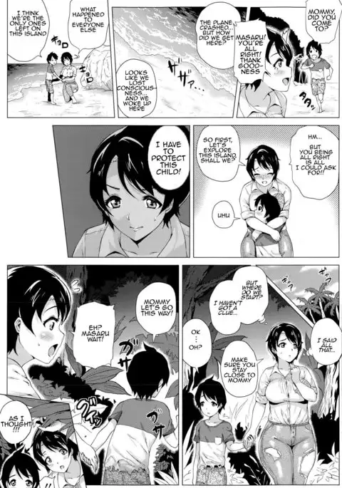 Mama to Boku to Mujintou | Mommy and Me and a Deserted Island
