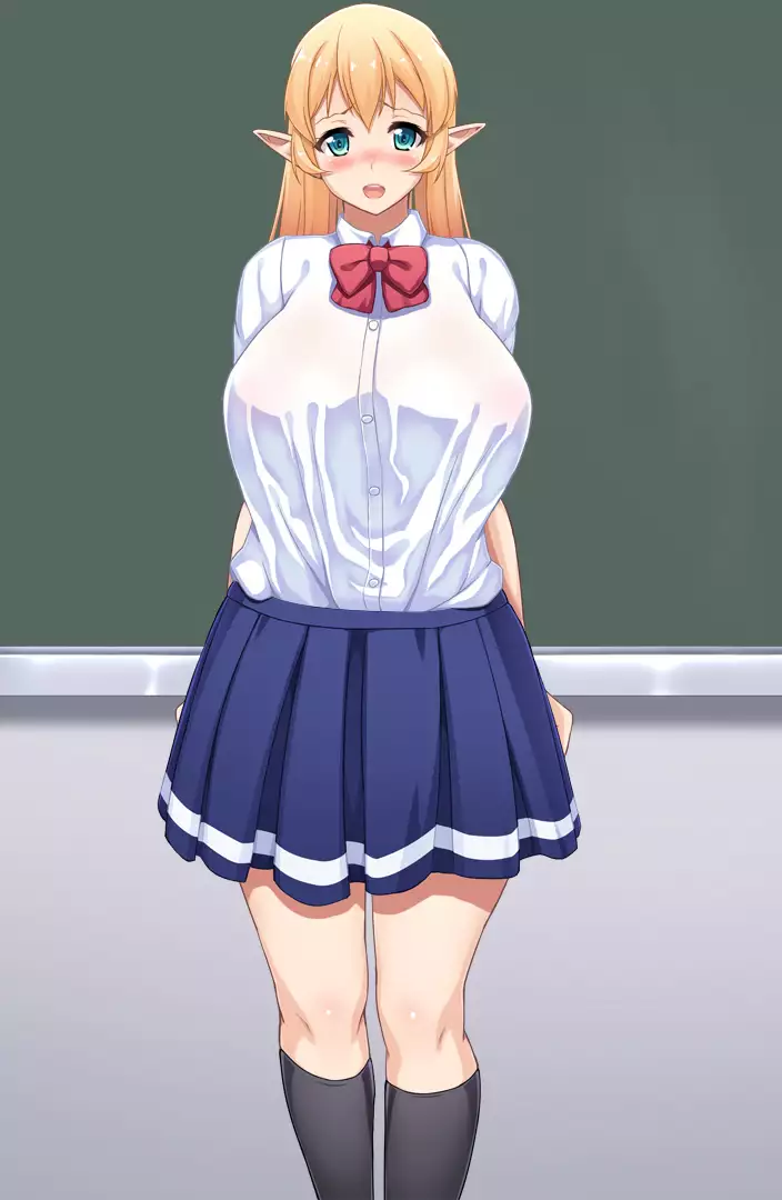 Junshin na Elf no Ryuugakusei ni Anal Choukyo shiyo！