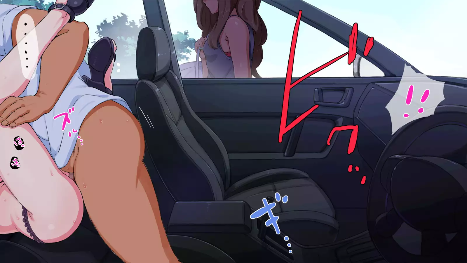 Roshutsudo no Takai Hitchhike Gal o...