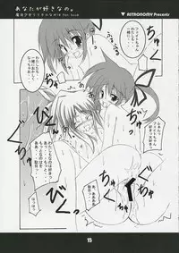 (SC31) [ASTRONOMY (SeN)] Anata ga suki nano. (Mahou Shoujo Lyrical Nanoha)