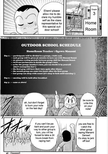 [Kamitou Masaki] Manami Sensei no Kougaigakushuu Ch. 3-4 | Manami Sensei's Outdoor Lesson Ch. 3-4 [English] [hong_mei_ling]