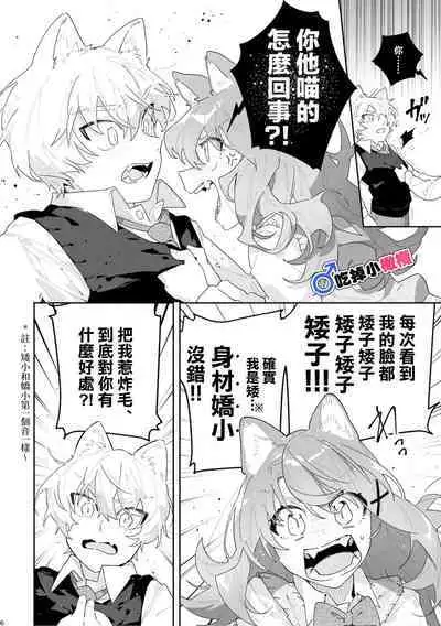 [UsachanGET]♂ ga uke. Neko-chan × neko-kun | 兩隻小貓咪[中文] [橄榄汉化组]