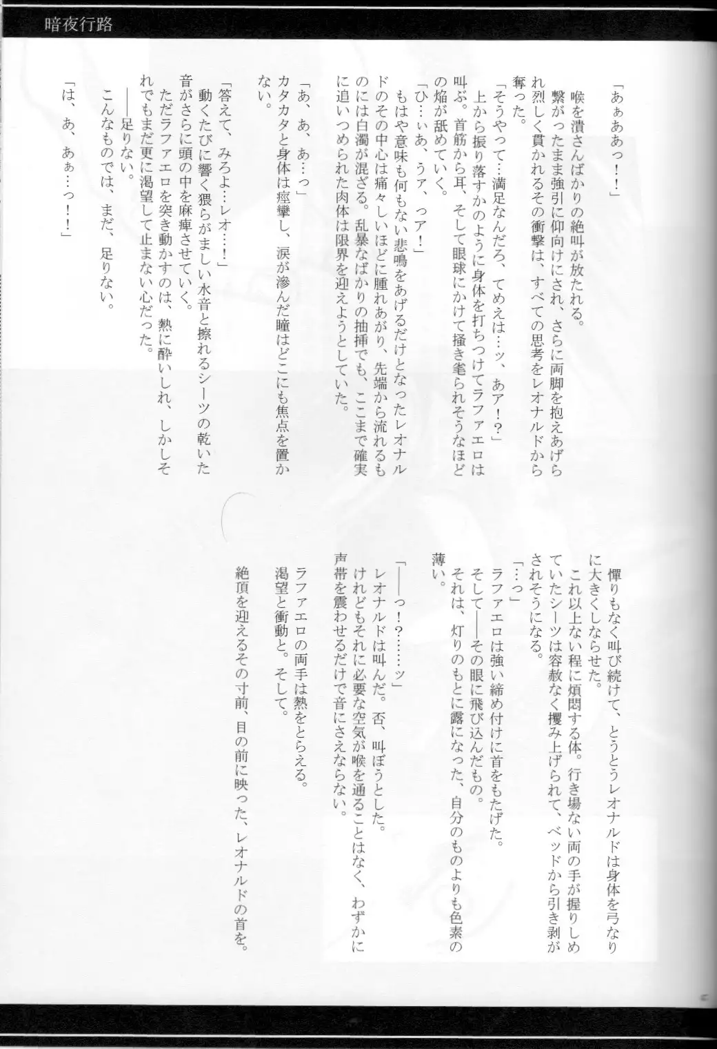 FALLEN - Raph vs Leo - Teenage Mutant Ninja Turtles, TMNT doujinshi