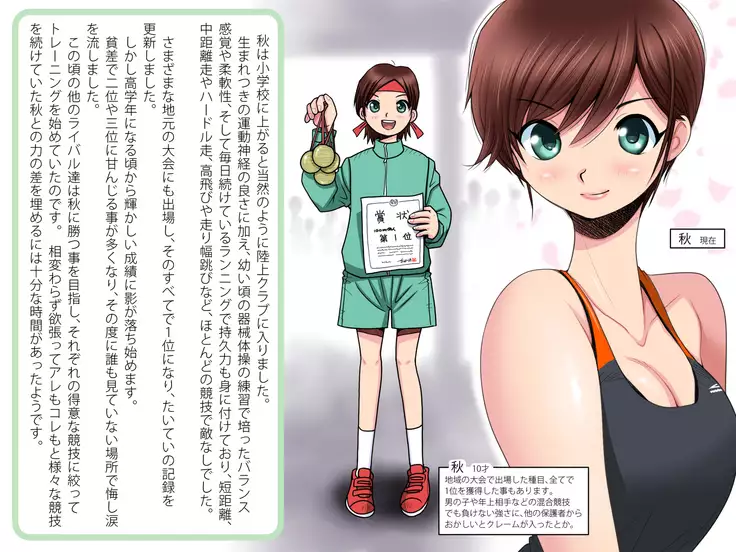 Netori! Haramase! Rikujou Shoujo