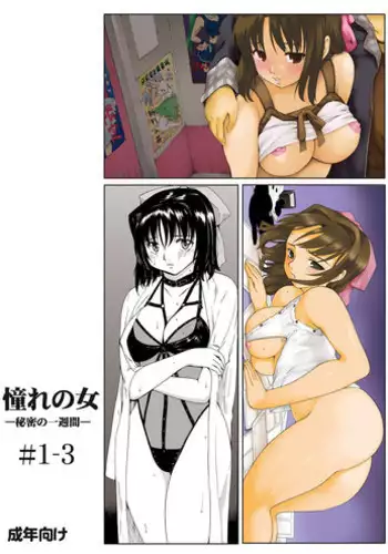 [Paranoia Cat (Fujiwara Shunichi)] Akogare no Onna -Himitsu no Isshuukan- #1-3