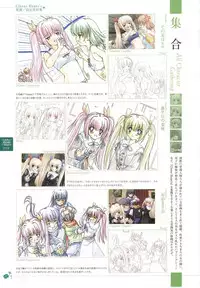 clover heart's visual fan book