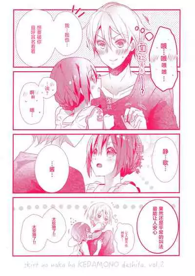 Skirt no Naka wa Kedamono deshita. 单行本附录漫画