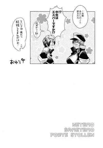 Nete mo, samete mo, Forte Stollen