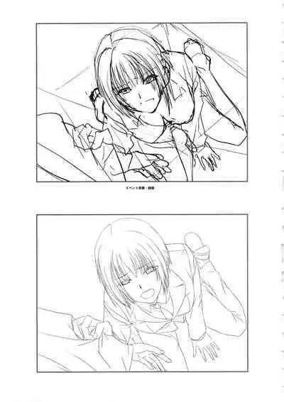 Hanachirasu - Initial Sketches and Unprocessed Illustrations - Selection