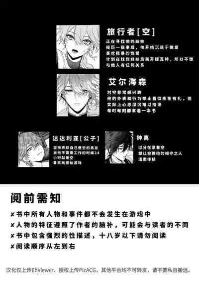 [PCrow]Forbidden knowledge（Genshin Impact）[一切为了公子双人汉化]