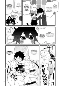 (COMITIA114) [Nikomutoko (Nabenco)] Roboneko ofuro mo issho [English] {Shotachan}