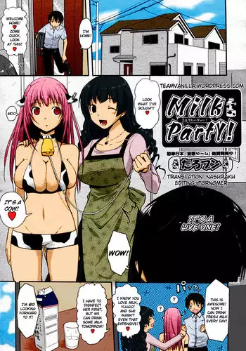 [Taropun] Milk Party! (COMIC Aun 2010-06) [English] =Team Vanilla= [Decensored]