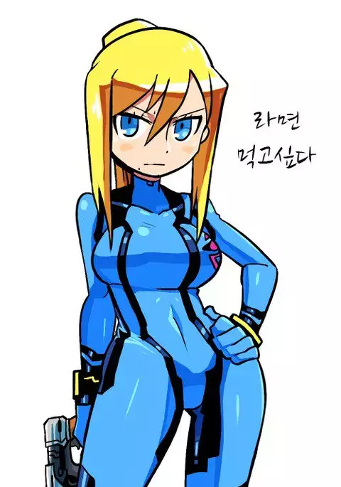 Samus Aran & ETC By Crap-man