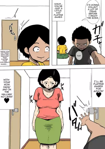 Okaa-san to Class no Yarichin ga | Mom and the Playboy Classmate