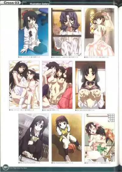 Cross Days Visual Fan Book
