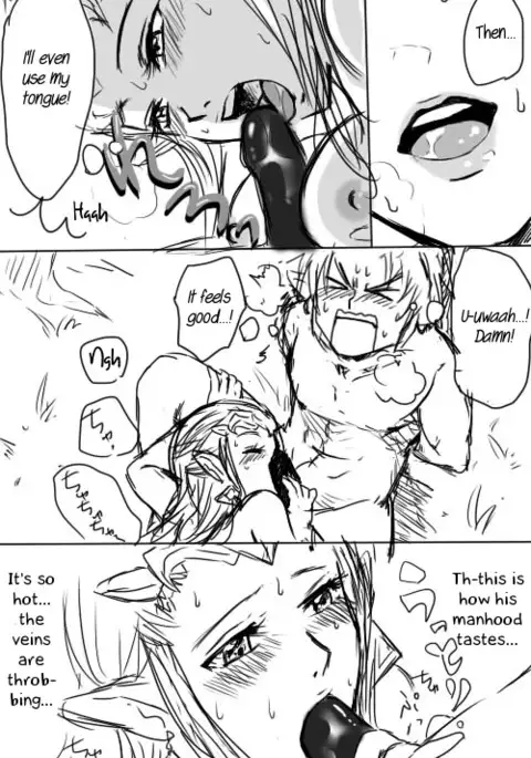 Link to Zelda ga Jun Ai Ecchi suru Manga