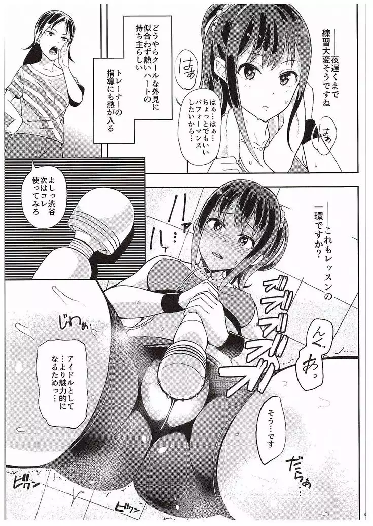 Micchaku Shuzai Document Shibuya Rin Idol no Sugao