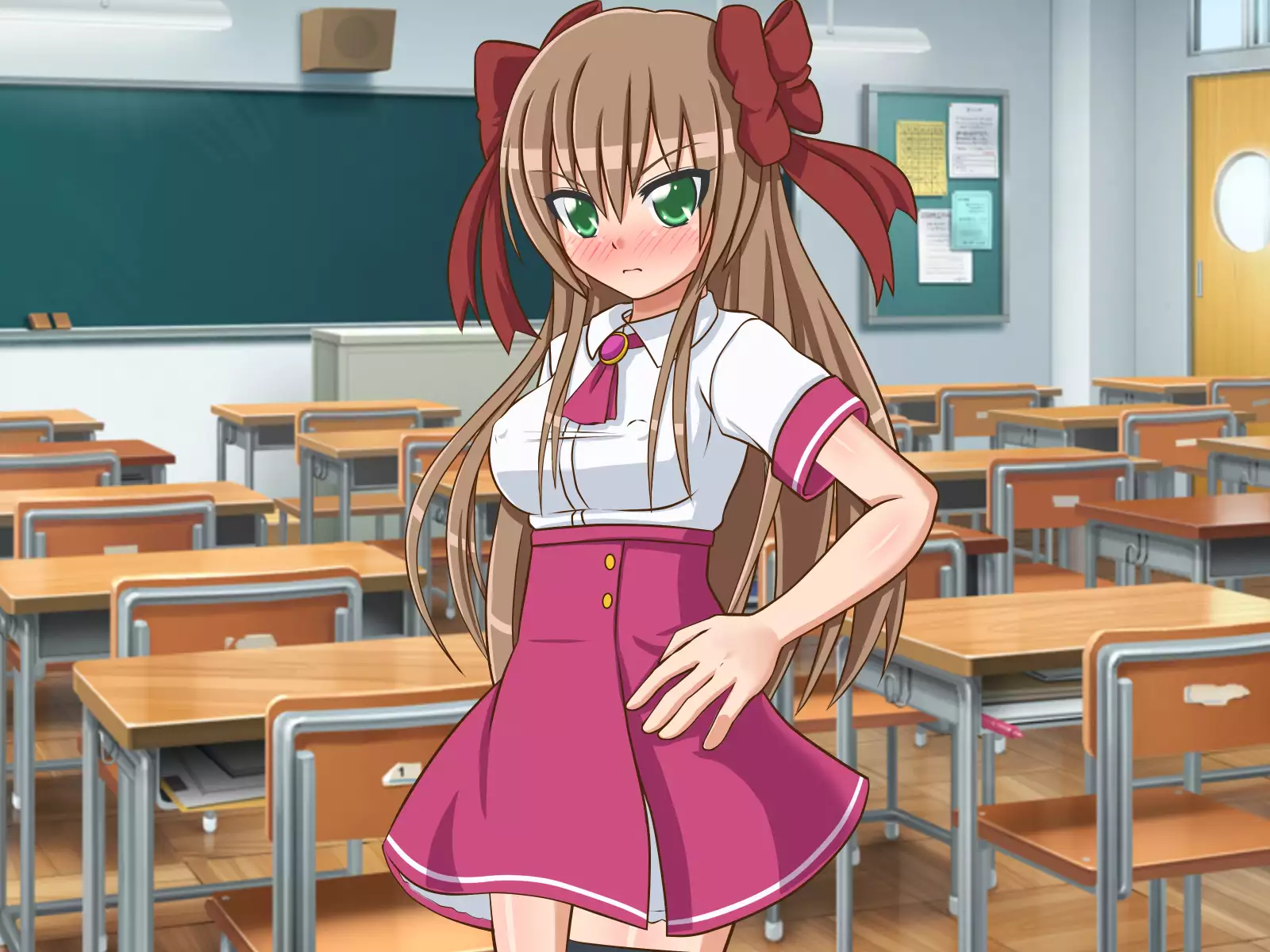 One day of Tsundere JK