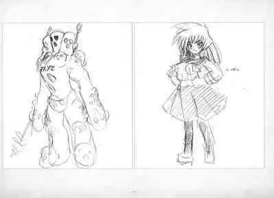 ALICESOFT ORION SCRIBBLES with CROQUIS ULTIMATE EDITION VOL.3 織音計画特別版 ラフ画集