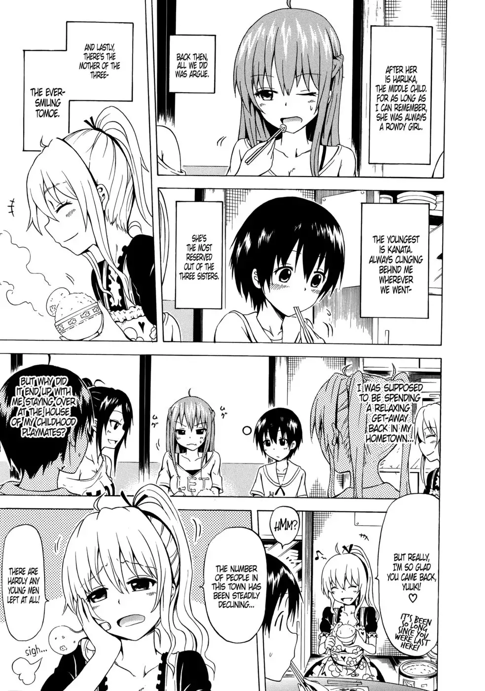 Natsumitsu X Harem - Ch1
