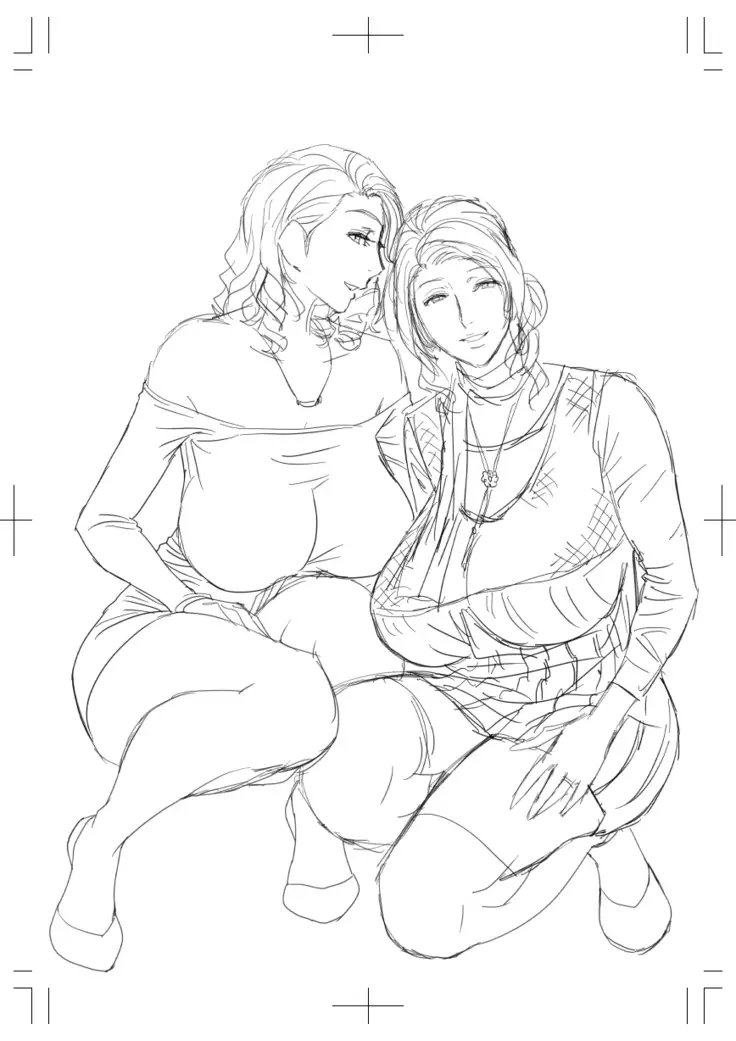 twin Milfカラーページ補完パック