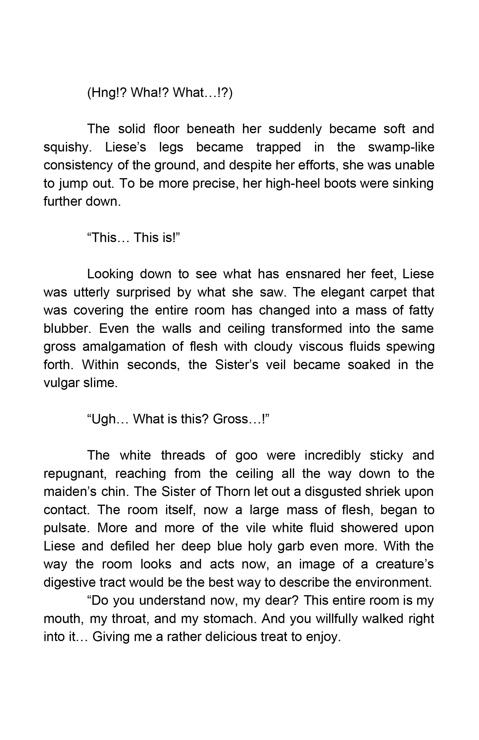 Liese Within the Hellish Slimy Prison: Appetizer