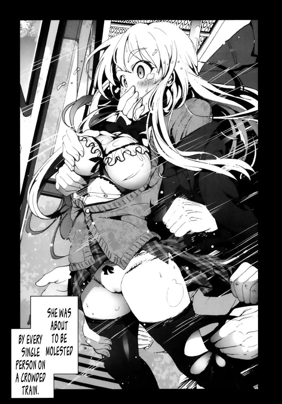 A Virgin's Netorare Rape and Despair - Saitama Train Molester Edition