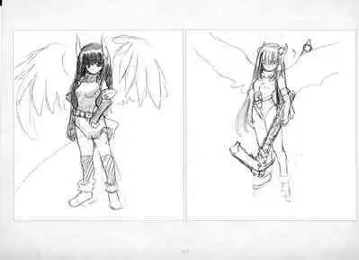 ALICESOFT ORION SCRIBBLES with CROQUIS ULTIMATE EDITION VOL.2 織音計画特別版 ラフ画集