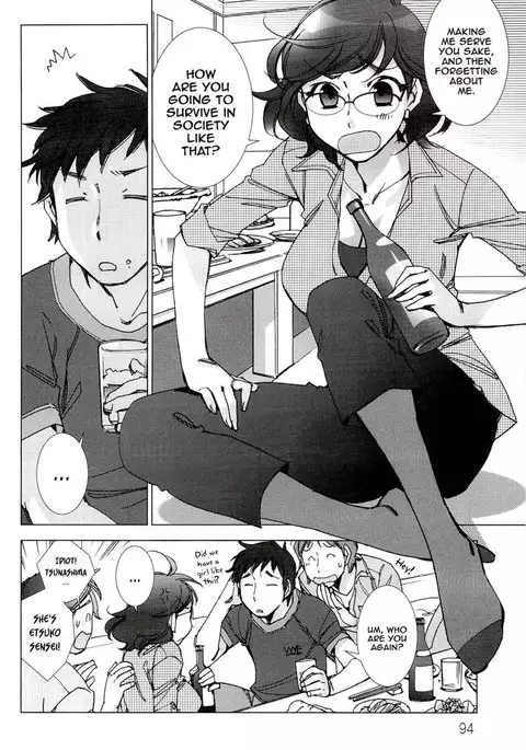 Tsunashima-kun and Ookura Sensei